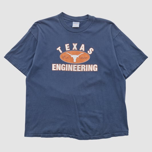 Texas Longhorns All Sport 90s T-shirt - Navy - L by Fanatics Real Vintage
