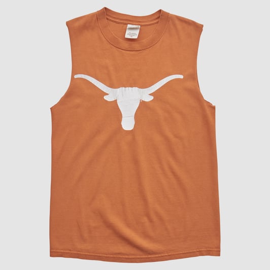 Texas Longhorns Anvil 2000s Tank - Orange - S by Fanatics Real Vintage