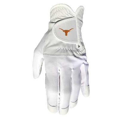 Texas Longhorns Cool Mesh Cabretta Leather Golf Glove