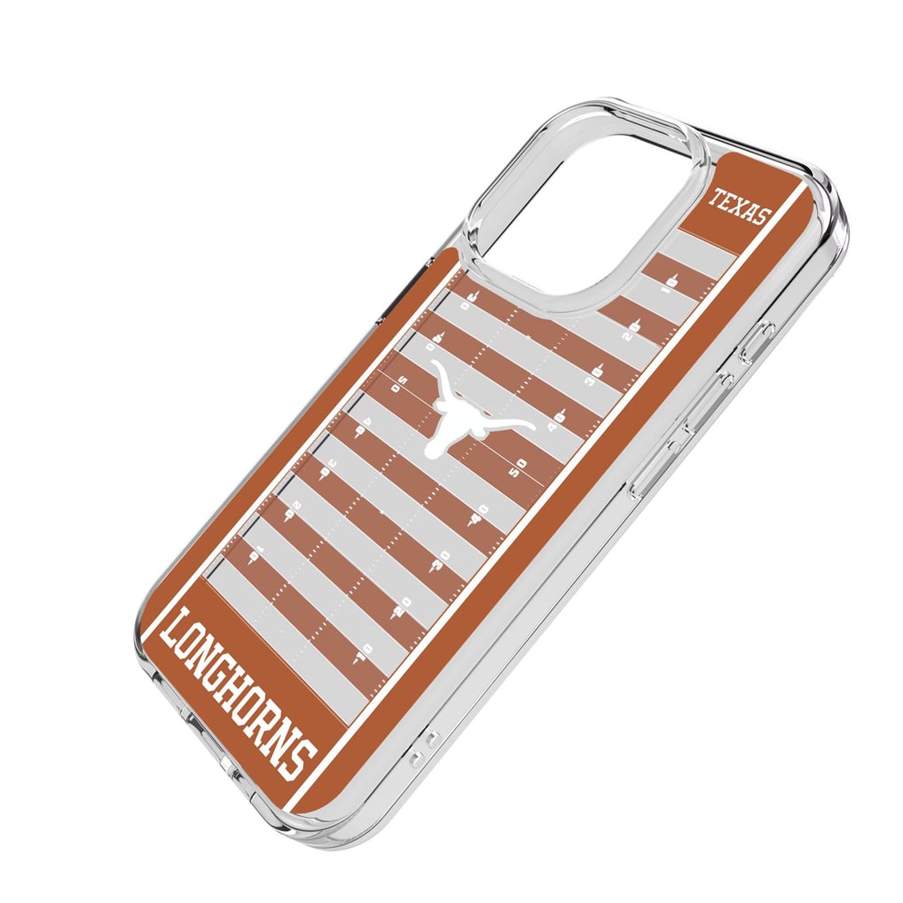 Texas Longhorns iPhone Clear Football Field Design Case