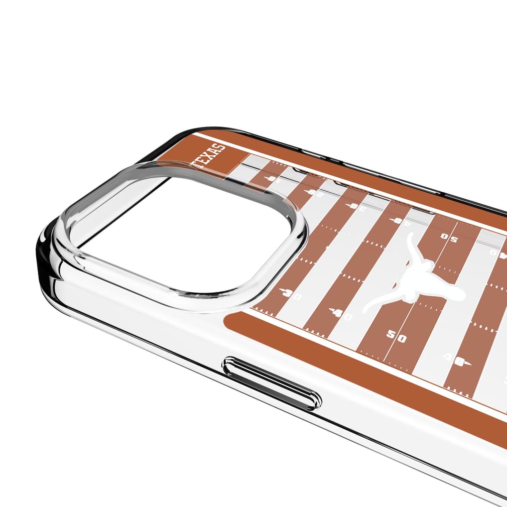Texas Longhorns iPhone Clear Football Field Design Case