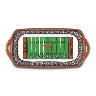 Texas Longhorns Melamine Stadium Platter
