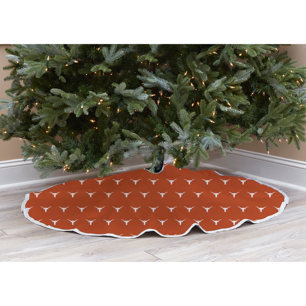 Texas Longhorns Microplush Christmas Tree Skirt