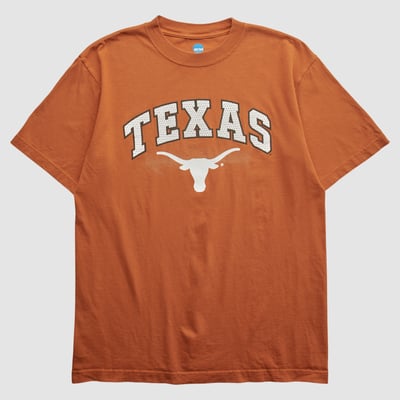 Texas Longhorns NCAA 2010s T-shirt - Orange - S by Fanatics Real Vintage