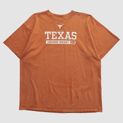 Texas Longhorns Nike 2000s T-shirt - Orange - 2XL by Fanatics Real Vintage