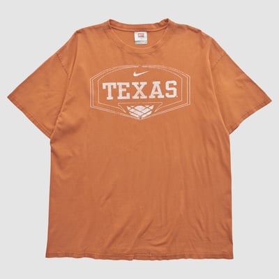 Texas Longhorns Nike 2000s T-shirt - Orange - 2XL by Fanatics Real Vintage