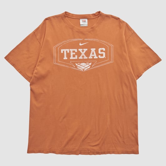 Texas Longhorns Nike 2000s T-shirt - Orange - 2XL by Fanatics Real Vintage