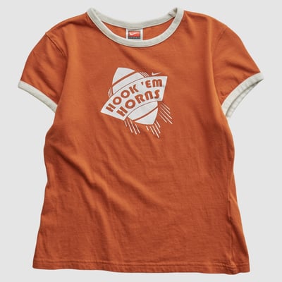 Texas Longhorns Nike 2000s T-shirt - Orange - S by Fanatics Real Vintage