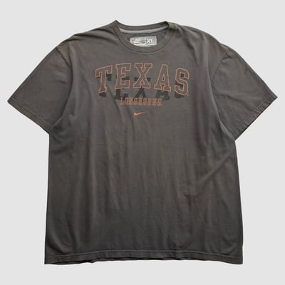 Texas Longhorns Nike 2010s T-shirt - Charcoal - XL by Fanatics Real Vintage