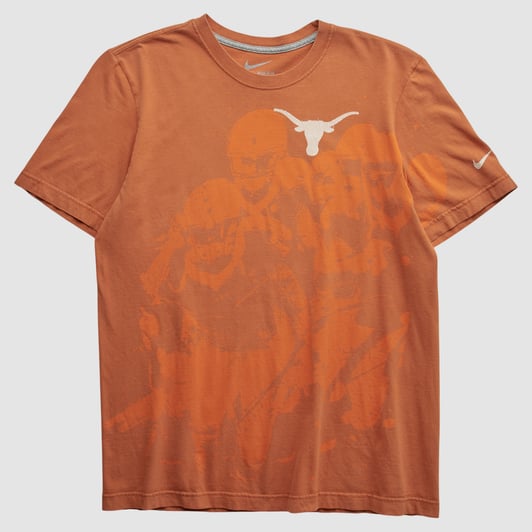 Texas Longhorns Nike 2010s T-shirt - Orange - M by Fanatics Real Vintage