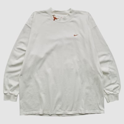 Texas Longhorns Nike 90s Long Sleeve T-shirt - White - 2XL by Fanatics Real Vintage