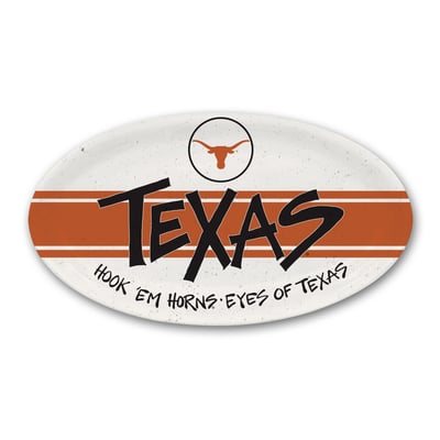 Texas Longhorns Oval Kitchen Platter