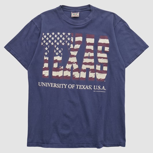 Texas Longhorns Red Oak 2000s T-shirt - Navy - S by Fanatics Real Vintage