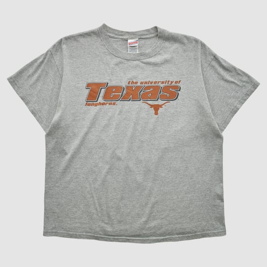 Texas Longhorns Soffe 2000s T-shirt - Heather Gray - M by Fanatics Real Vintage