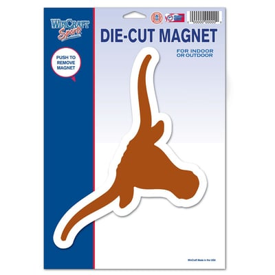 Texas Longhorns WinCraft 6" x 9" Car Magnet