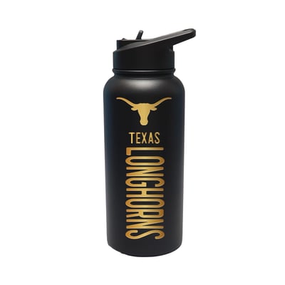 Texas Longhorns The Memory Company 32oz. Stainless Steel Gold Lettering Tumbler