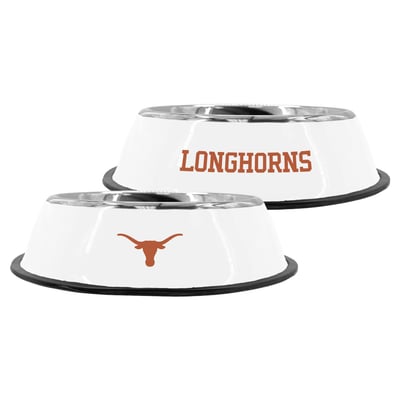 Texas Longhorns The Memory Company 9" Stainless Steel Pet Bowl