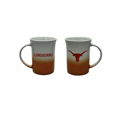 Texas Longhorns The Memory Company Two-Pack 15oz. Ceramic Ombre Mug Set
