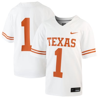  Texas Longhorns Nike Toddler  Replica Football Jersey - White