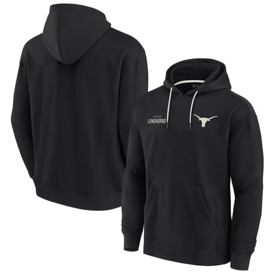 Texas Longhorns Fanatics Unisex Elements Super Soft Fleece Pullover Hoodie - Black