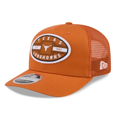  Texas Longhorns New Era Unisex Inline Patch 9SEVENTY Trucker Adjustable Hat - Texas Orange