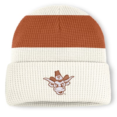  Texas Longhorns Nike Unisex Legacy Letter Cuffed Knit Hat - White