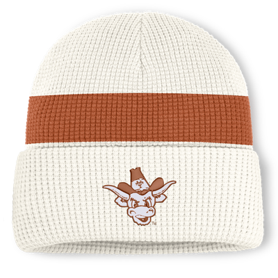  Texas Longhorns Nike Unisex Legacy Letter Cuffed Knit Hat - White