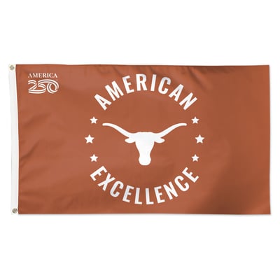 Texas Longhorns WinCraft 3' x 5' Single-Sided America 250 Deluxe Flag