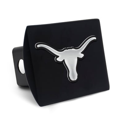 Texas Longhorns WinCraft Premium Metal Chrome Logo Hitch Cover
