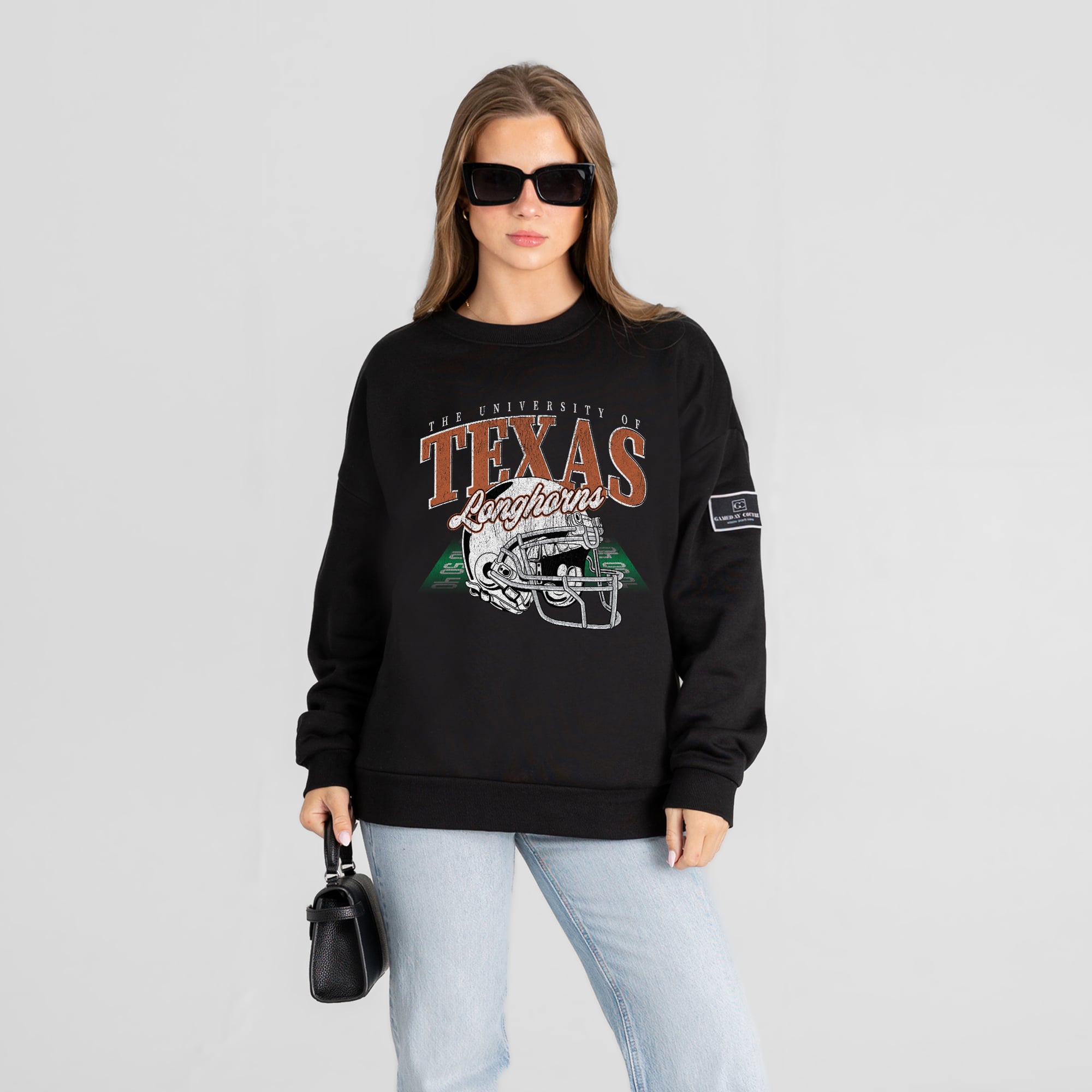 Gameday Couture Women's Field Focus Black Label Sweatshirt Black