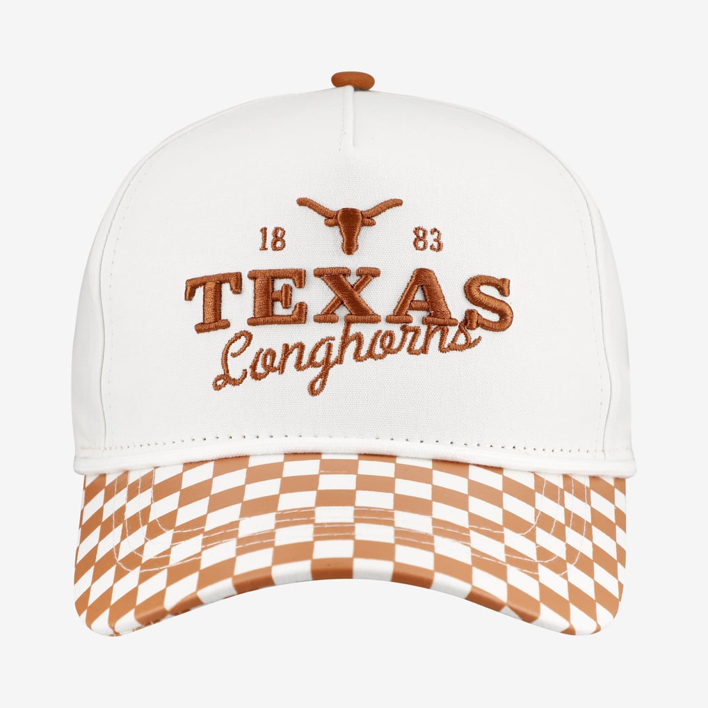 Texas Longhorns Gameday Social Women's Albon Check 5-Panel Rope ...