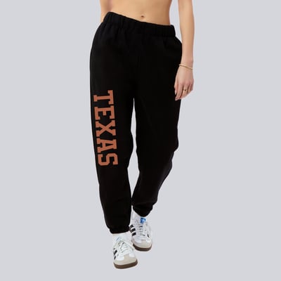 Texas Longhorns Hype and Vice Women's Basic Sweats - Black
