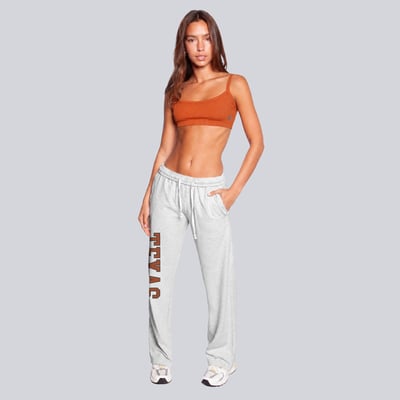 Texas Longhorns Hype and Vice Women's Varsity Pants - Gray
