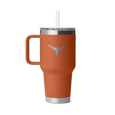 Texas Longhorns YETI 35oz. Rambler 2.0 Straw Mug
