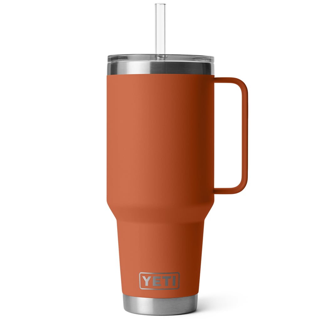 Texas Longhorns YETI 42oz. Rambler Straw Mug