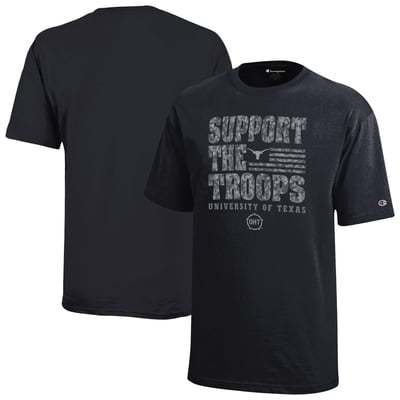  Texas Longhorns Champion Youth Operation Hat Trick T-Shirt - Black