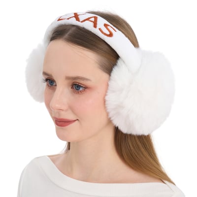 Texas Longhorns ZooZatz Fluffy Earmuffs