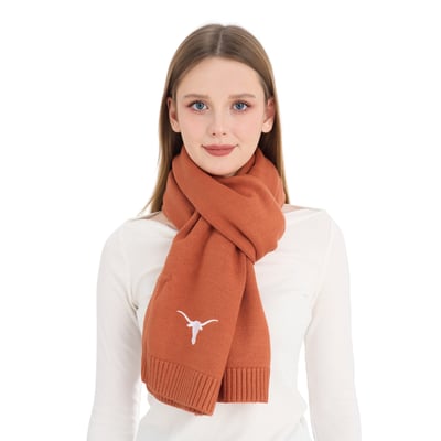 Texas Longhorns ZooZatz Posh Knit Scarf
