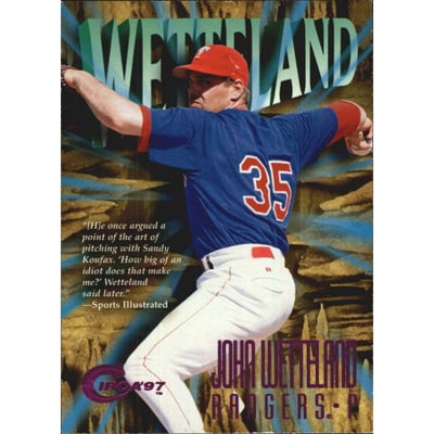 1997 Circa Rave #340 John Wetteland