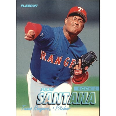 1997 Fleer Tiffany #691 Julio Santana