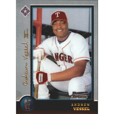 1998 Bowman Chrome Golden Anniversary #312 Andrew Vessel