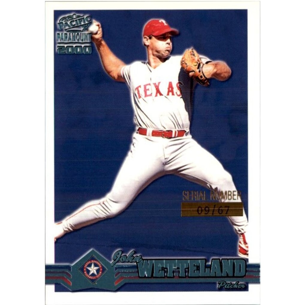 2000 Paramount Platinum Blue #240 John Wetteland
