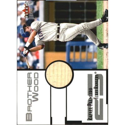 2001 Fleer Premium Brother Wood #BW6 Rafael Palmeiro