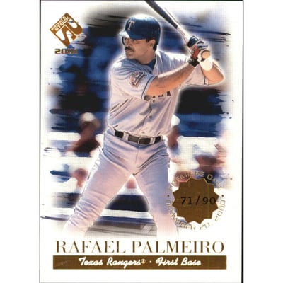 2001 Private Stock Premiere Date #119 Rafael Palmeiro