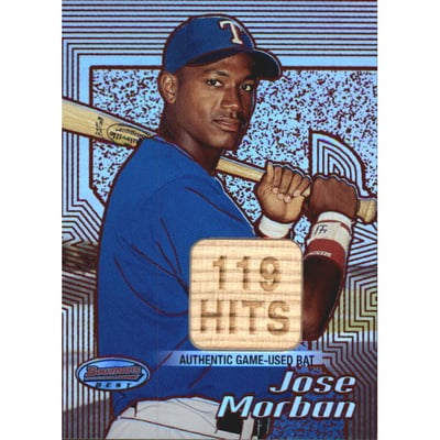 2002 Bowman's Best Red #160 Jose Morban Bat