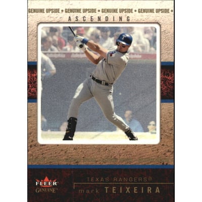 2003 Fleer Genuine Reflection Ascending #114 Mark Teixeira GU/114