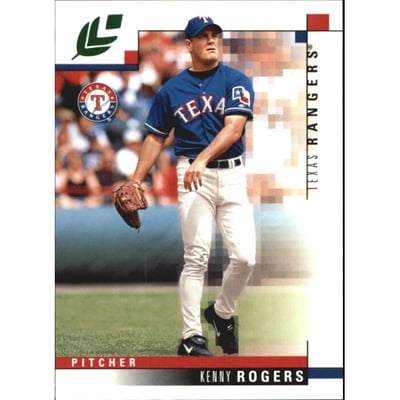 2003 Leaf Green #114 Kenny Rogers