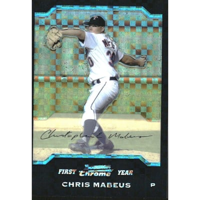 2004 Bowman Chrome X-Fractors #193 Chris Mabeus