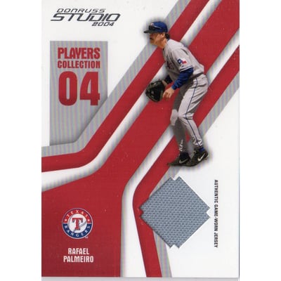 2004 Studio Players Collection Jersey #72 Rafael Palmeiro Gray