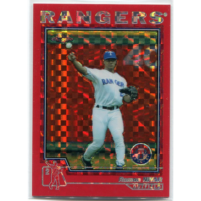2004 Topps Chrome Red X-Fractors #319 Ramon Nivar